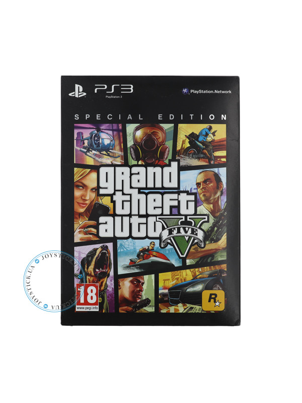 Grand Theft Auto 5 Special Edition - GTA V (PS3) (російська версія) Б/В